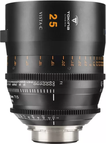 Tokina Vista-C 25mm T1,5 cinema/filmes objektív (fekete) - Canon EF