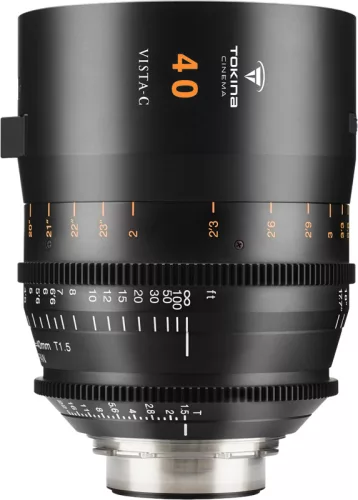 Tokina Vista-C 40mm T1,5 cinema/filmes objektív (fekete) - PL