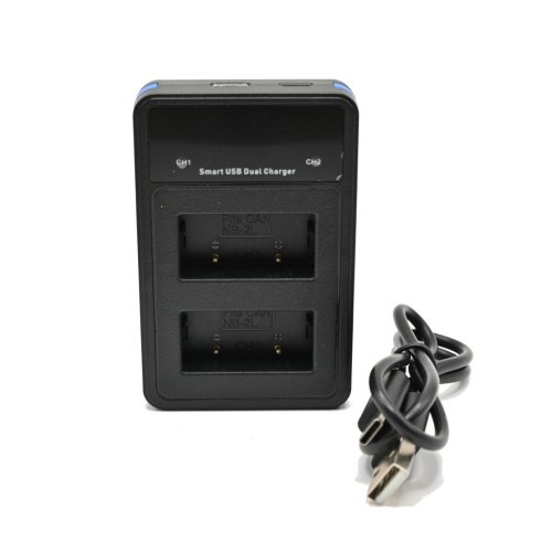 Canon NB-2L Dupla-Töltő -USB-C Charger (Type-C)
