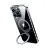 Torras iPhone 15 PRO Átlátszó telefontok UPRO Ostand (X00FX0443)