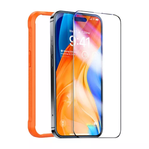 Torras iPhone 15 Pro Max Insta-III Master edzett üveg