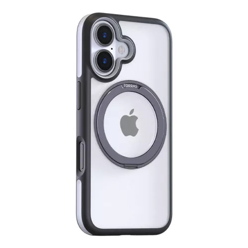 Torras Ostand R Fusion Tok iPhone 16, (Fekete) (X00FX1873)