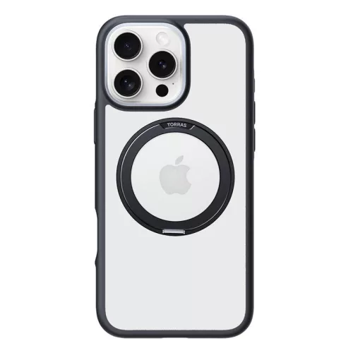 Torras Ostand R Fusion iPhone 16 Pro Védőtok (Fekete) (X00FX1883)