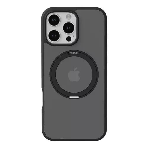 Torras Ostand Pro Tok iPhone 16 ProMax (Fekete) (X00FX1914)
