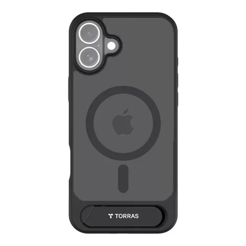 Torras Pstand iPhone 16 Plus (Fekete) Tok (X00FX1935)