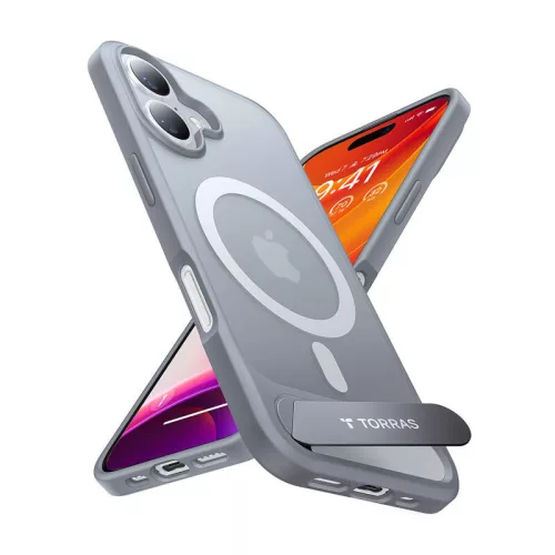 Torras Pstand iPhone 16 Plus Tok titánszürke (X00FX1941)