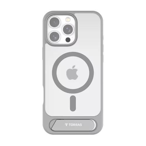 Torras Pstand iPhone 16 Pro Max (Szürke) Tok (X00FX1944)