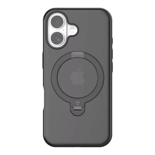 Torras iPhone 16 Plus pörgős Tok (Fekete) (X00FX1981)