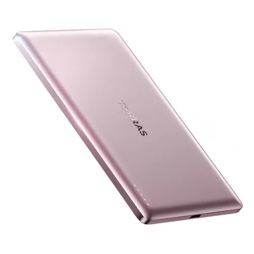 Torras 5000mAh (Rózsaszín) Mini Powerbank Hordozható Töltő (X00PB4002)