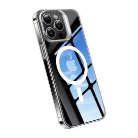   Torras iPhone 15 Átlátszó Mágneses telefontok + Állvány (X00RP82A005)