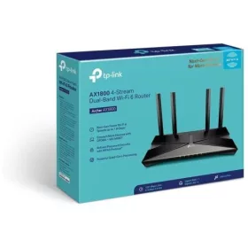   TP-LINK router Archer AX1800 vezeték nélküli 802.11ac/1800Mbps LAN/WAN (fekete)