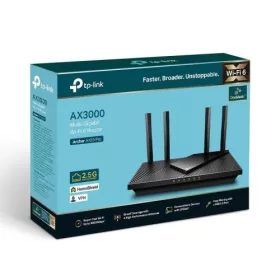   TP-LINK router Archer AX55-Pro vezeték nélküli 802.11ax/3000Mbps LAN/WAN (fekete)