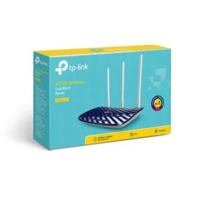   TP-LINK router Archer C20 vezeték nélküli 802.11ac/733Mbps LAN/WAN (fekete)
