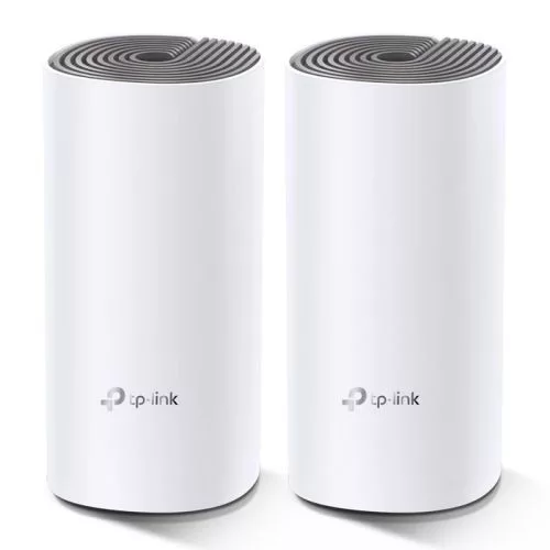 TP-Link Wi-Fi router Deco E4 AC1200 (2pack), 1200Mbps, LAN/WAN, 802.11ac (fehér)