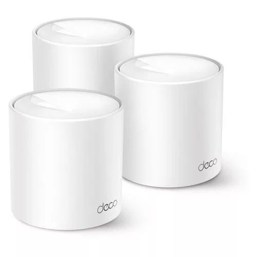 TP-LINK router Deco X1500 (3pcs) AC1900 vezeték nélküli 802.11ax/1500Mbps LAN/WAN (fehér)