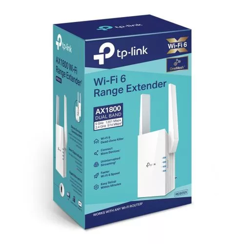 TP-LINK vezeték nélküli jelerősítő Dual Band (fehér)