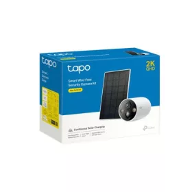   TP-Link Camera Tapo TC85 vezeték nélküli kültéri Security, 2K QHD 4MP, AI, Night Vision, IP66 + TP-Link Tapo Solar Panel 2.5W, IP66 (fekete)