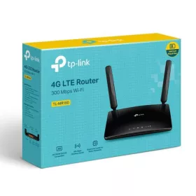   TP-LINK router TL-MR150 N300 vezeték nélküli 802.11n/300Mbps LAN/WAN (fekete)