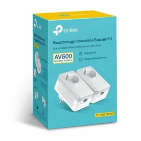   TP-LINK AV600 Passthrough Powerline Kezdőkészlet PA4010P KIT (2 db, fehér)