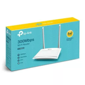   TP-LINK router TL-WR820N N300 vezeték nélküli 802.11n/300Mbps LAN/WAN (fehér)