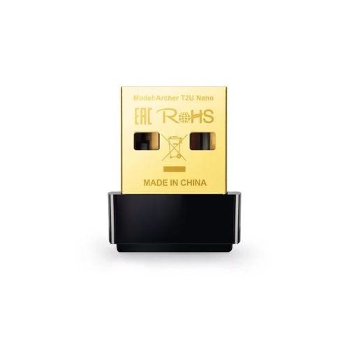 TP-Link Archer T2U Vezeték Nélküli USB Wi-Fi Nano Adapter (fekete)
