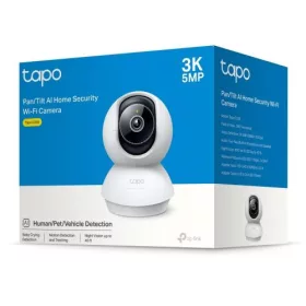   TP-Link Camera Tapo C230 Wi-Fi beltéri Pan/Tilt Security 2K QHD, AI, 360 Degrees, Night Vision (fehér)