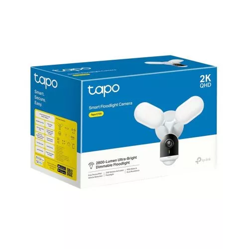 TP-Link vezeték nélküli Camera Tapo C720 kültéri biztonsági kamera – Light, 2K (fehér)
