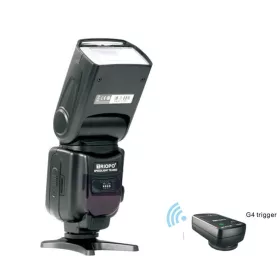   Triopo TR-950II Rendszervaku + G4 2.4Ghz kioldó - Univerzális Speedlite