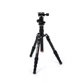   TRIOPO GT-2205 Carbon Fiber Szénszálas Tripod +N1 Gömbfej (132cm Állvány) - Fekete