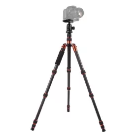   TRIOPO GT-2505X8 Carbon Fiber Szénszálas Tripod/ Monopod +B1 Gömbfej (145cm Állvány)