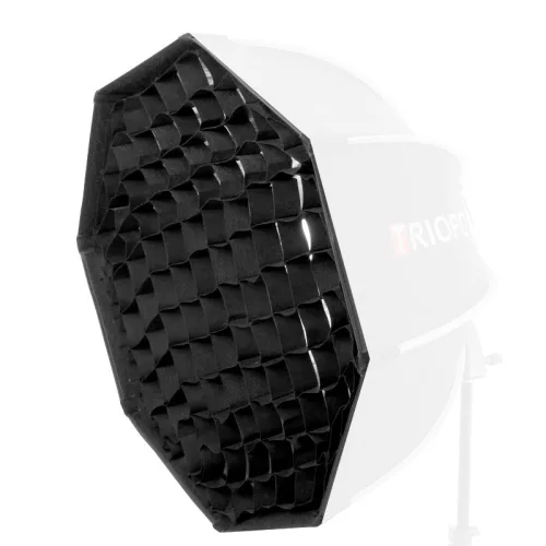 Triopo parabola softbox rács - grid méhsejtrács