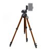 TRIOPO K168 alumínium tripod - 140cm állvány (narancssárga)