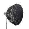 Triopo parabola softbox rács - grid méhsejtrács