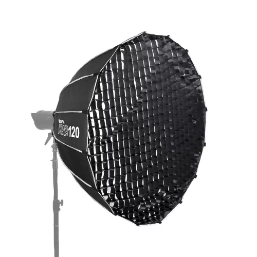 Triopo parabola softbox rács - grid méhsejtrács