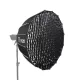 Triopo parabola softbox rács - grid méhsejtrács