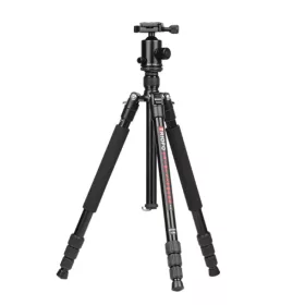   TRIOPO M-2508 Alumínium Tripod/ Monopod +D2A Gömbfej (159cm Állvány) - Fekete