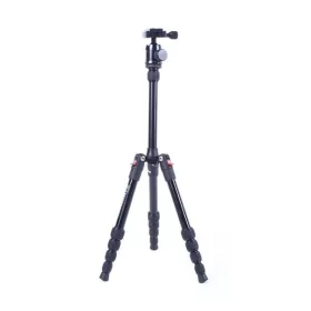   TRIOPO GT-2205 Alumínium Tripod +N1 Gömbfej (130cm Állvány) - Fekete