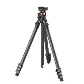   TRIOPO TS-254B Carbon Fiber Szénszálas Tripod +X2 Gömbfej (159cm Állvány)