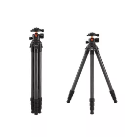   TRIOPO TS-254X Carbon Fiber Szénszálas Tripod +X2 Gömbfej (167cm Állvány)
