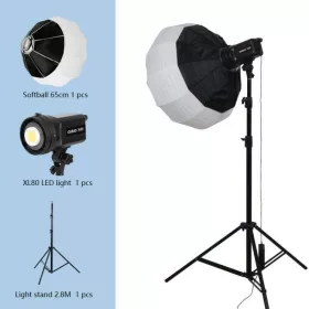   Triopo XL-80 Lantern Set - 80W 5600K 90cm Softball Állvány Kit