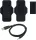 Transcend DrivePro Body 20/30/52/60/70 kamera tartó - fekete