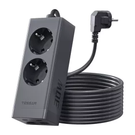   Tessan Többfunkciós Elosztó /USB CsatlakozóÉs túlfeszültség-védElemmel (TS-FS01DE00)