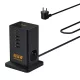 Tessan Többfunkciós Elosztó /USB Csatlakozó(TS-FS02DE00)