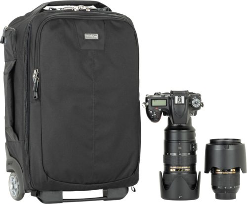 Think Tank Essentials Gurulós Táska/Hátizsák - Fekete