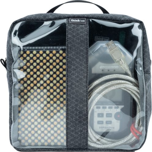 Think Tank Cable Management 30 V3.0 - Kábel rendező - Kék/Átlátszó