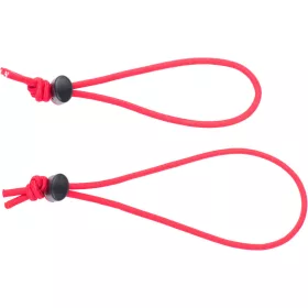   Think Tank Red Whips Bungie Cable Ties V2.0 - Állítható elasztikus kábelkötegelő - Piros 12 db