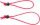 Think Tank Red Whips Bungie Cable Ties V2.0 - Állítható elasztikus kábelkötegelő - Piros 12 db