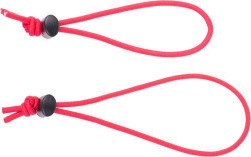 Think Tank Red Whips Bungie Cable Ties V2.0 - Állítható elasztikus kábelkötegelő - Piros 12 db