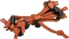 Think Tank Red Whips Bungie Cable Ties V2.0 - Állítható elasztikus kábelkötegelő - Piros 12 db