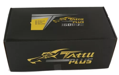 Tattu 16000mAh 22.2V 15C 6S LiPo Akkumulátor (TA-PLUS-15C-16000-6S)